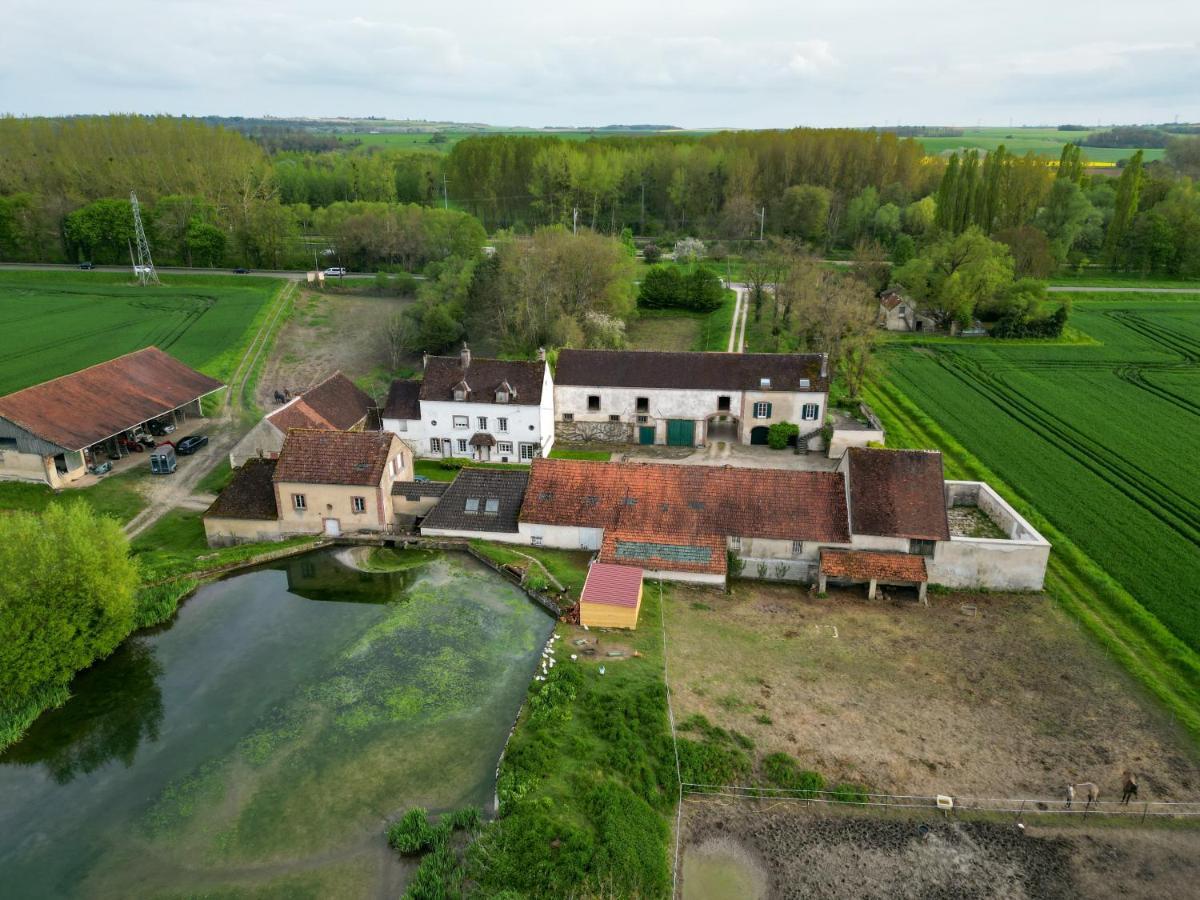 Вилла Le Moulin Neuf Brienon-sur-Armancon Экстерьер фото